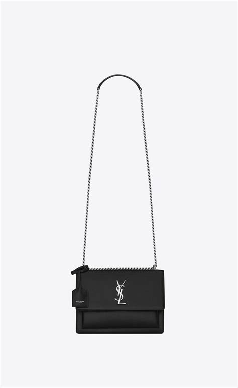 ysl sunset medium red|sunset medium in smooth leather.